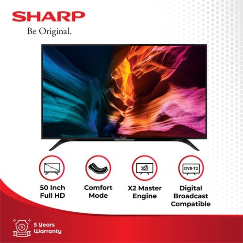 LED SHARP SMART 50INCH 2T C50DF1I / TV SMART 50INCH 50DF1