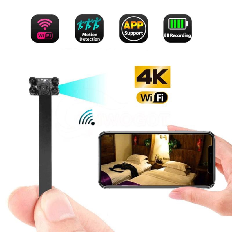 Spy Camera Mini Charger adaptor mini HD Wifi - Hidden Camera