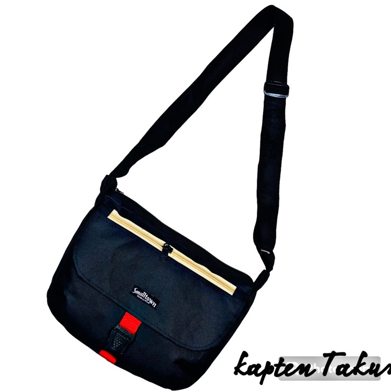 HEMAT PROMO Tas Selempang Pria 3 Ruang Model DistroTas Selempang soren PriaSlingbag Polos Tali Termu