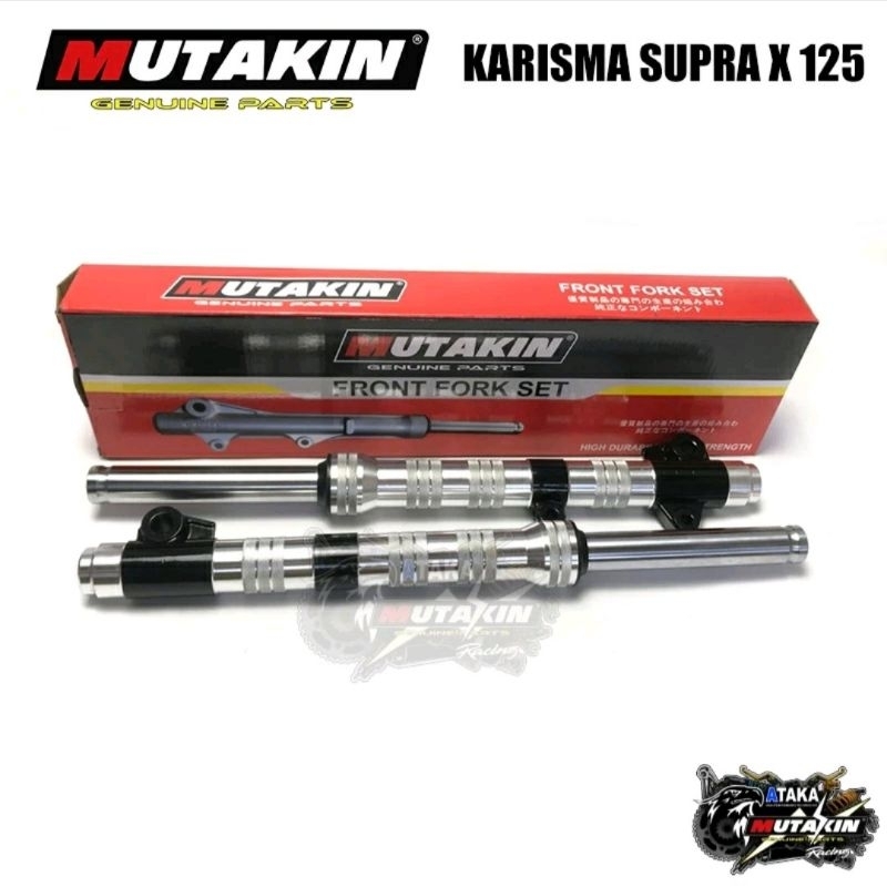 Tabung shock depan kharisma,supra x 125 mutakin.