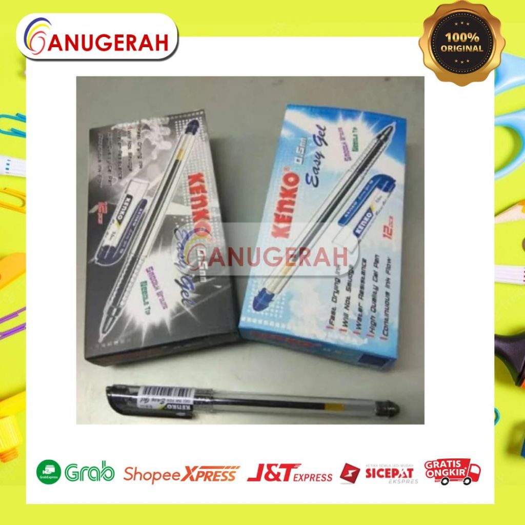 

Kenko Easy 0.5mm Bolpoin Gel (pcs)