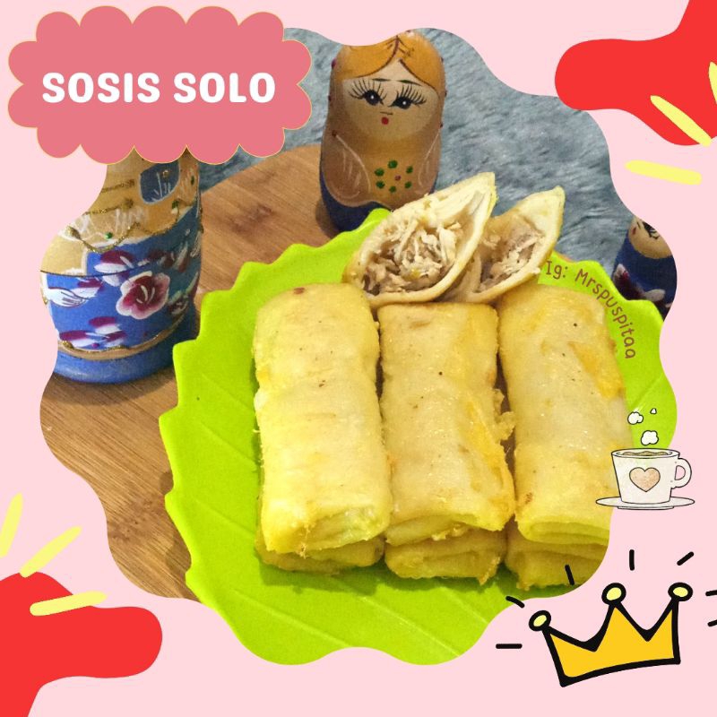 

Sosis Solo Frozen isi tumis Ayam Sedap