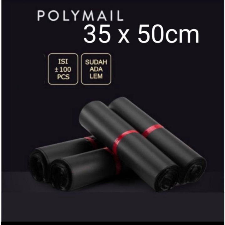 

Ready Stok Plastik Packing Onlineshop Polymailer 35x5 cm isi 1pc