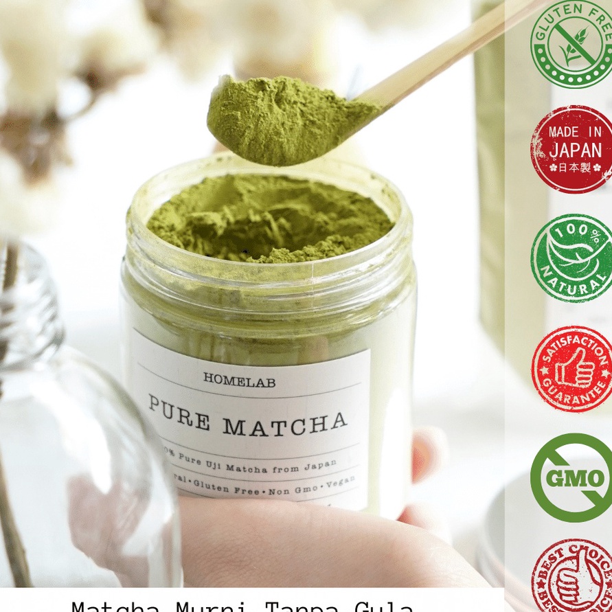 

Homelab 1 Pure Uji Matcha Japan Bubuk Matcha Premium Grade