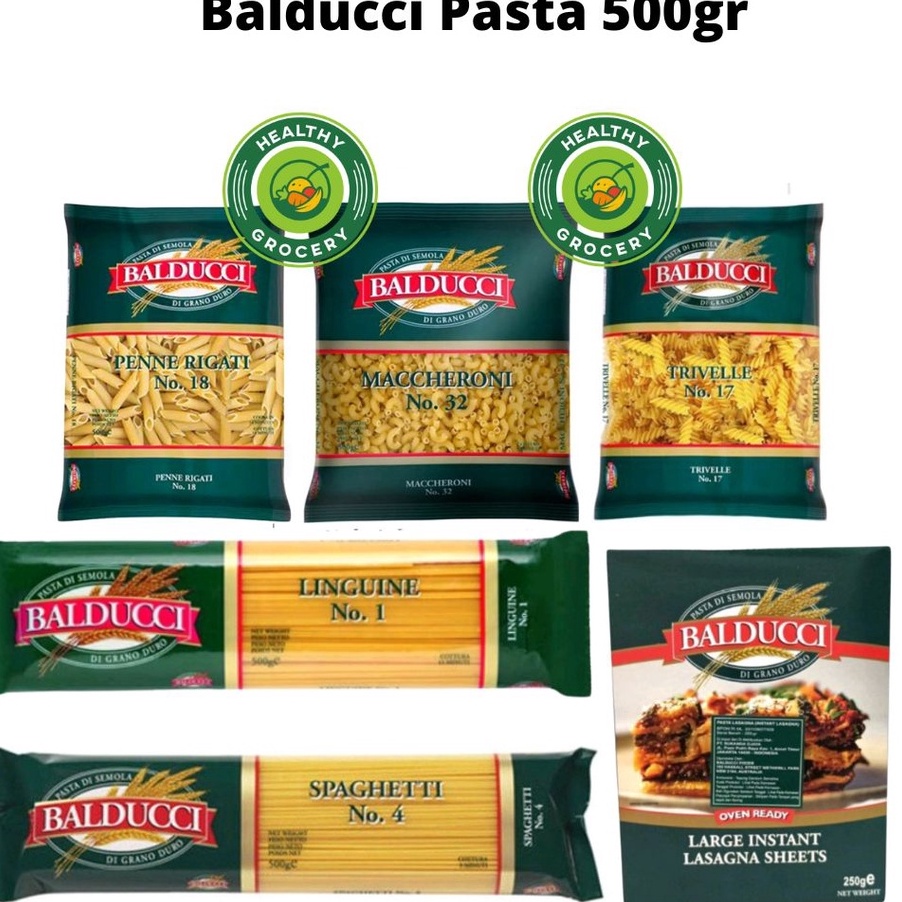 

STOK SIAP COD Balducci All Varian Pasta 5gr SPAGHETTI PENNE MACARONI MAKARONI LINGUINE LASAGNA TRIVELLE