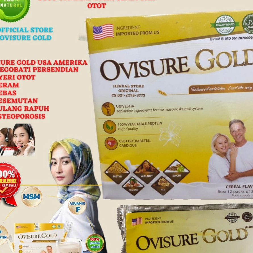 

DISKON OVISURE GOLD SUSU BPOM Susu Ovisure gold usa MEMBANTU MEMULIHKAN KERUSAKAN TULANG OVISURE GOLD SUSU USA