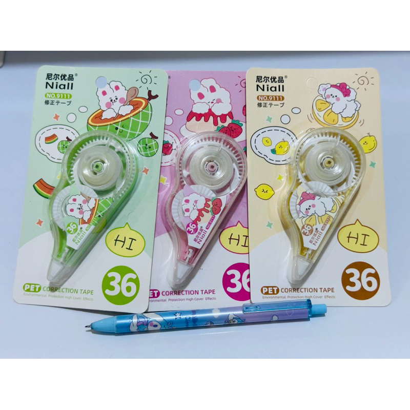 

(BISA COD)TAPE Tipe X KERTAS karakter /Pita penghapus kantor siswa / pita koreksi