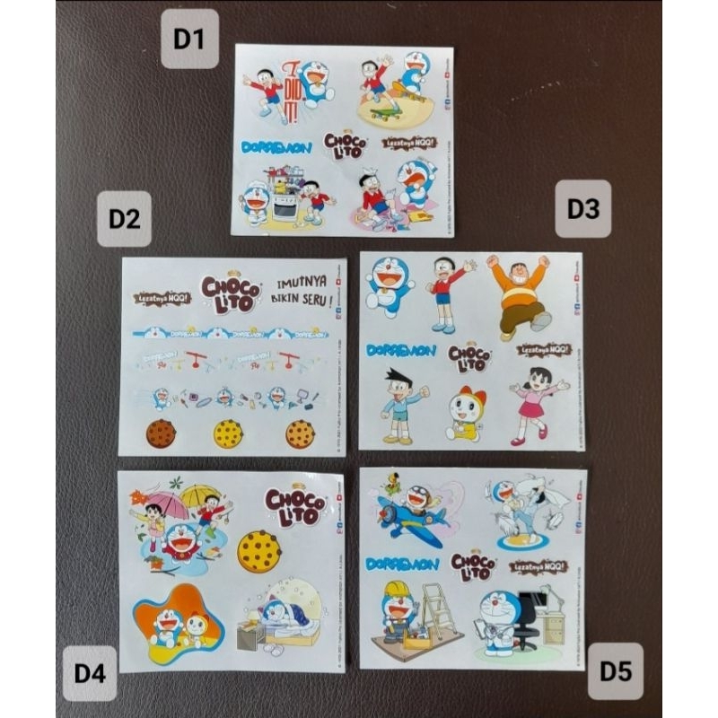 

STIKER DORAEMON edisi chocolito