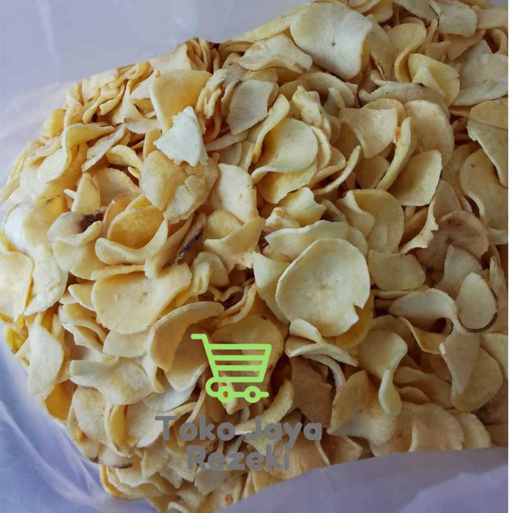 

keripik singkong bawang putih 1 kg singkong khas madura