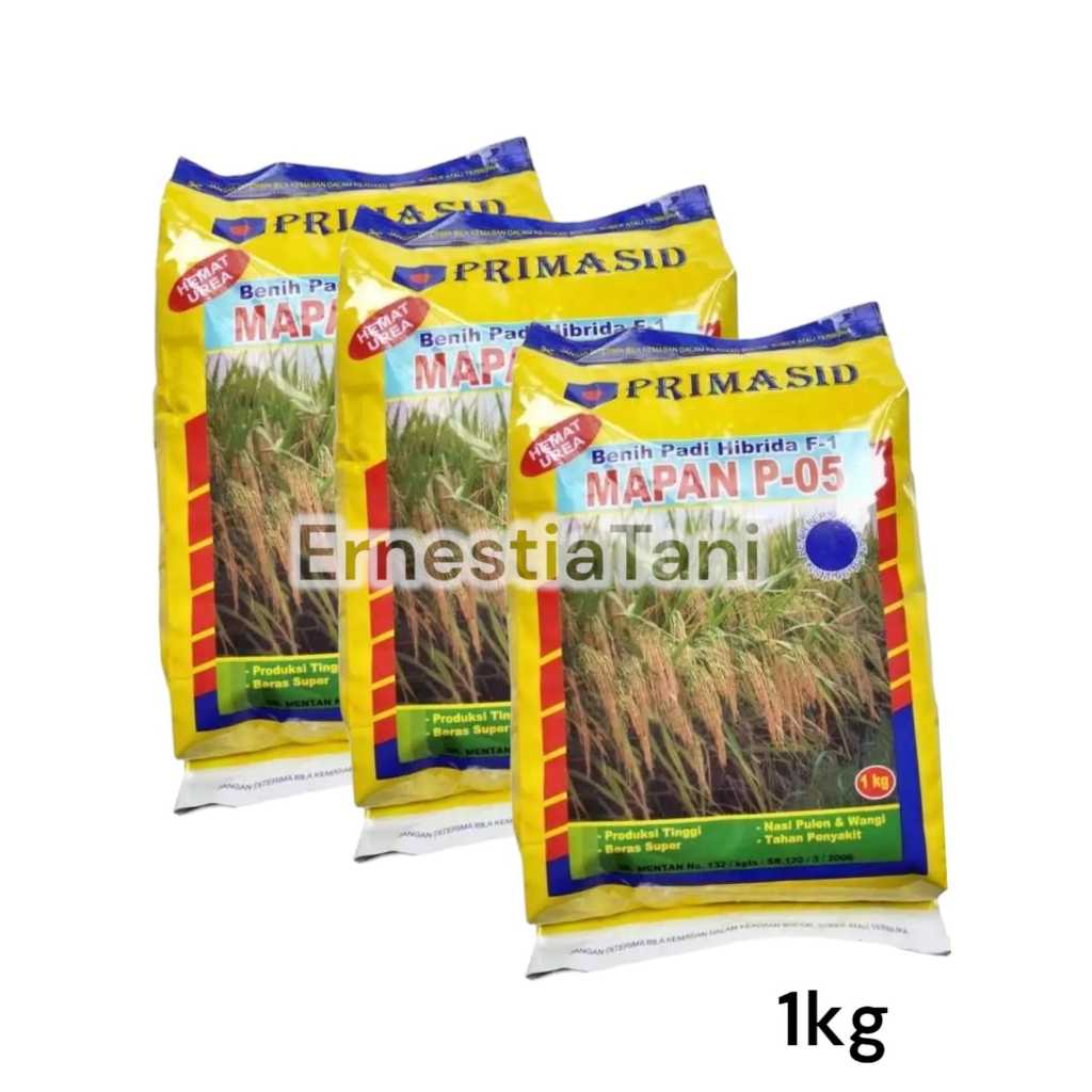 Mapan 05 1KG Benih Padi Unggul Berkualitas Primasid