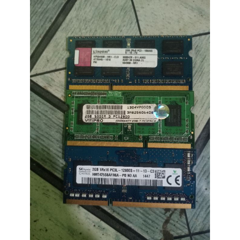 Ram Laptop DDR3 2 GB Bekas