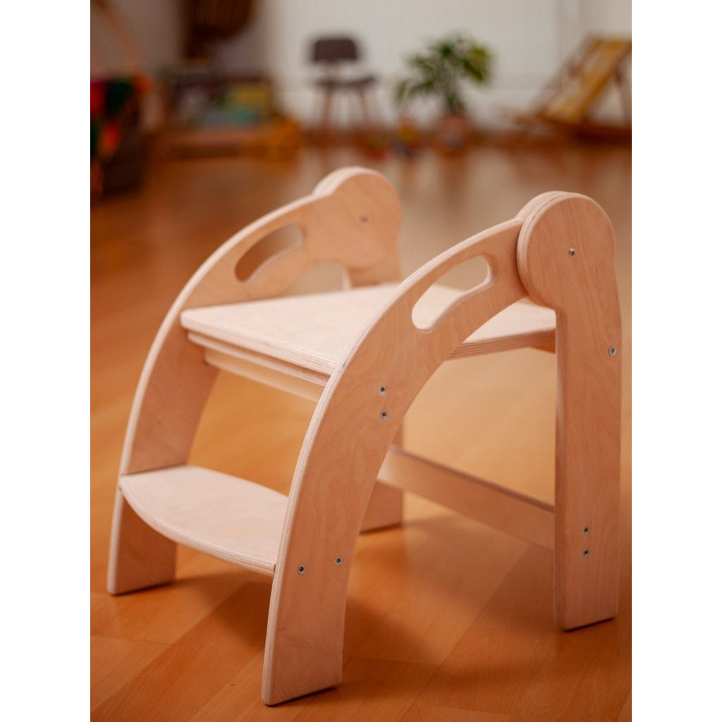 SEHARI JADI - Tangga Lipat Kayu Estetik/ Tangga Lipat/ Kursi Lipat Bangku Lipat Minimalis Murah