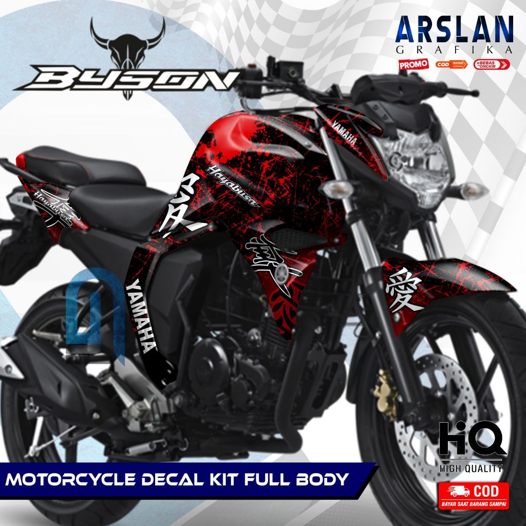 Decal Byson New Decal Byson FI Full Body Stiker Byson Fi Full Body Striping Byson injeksi Variasi Ha