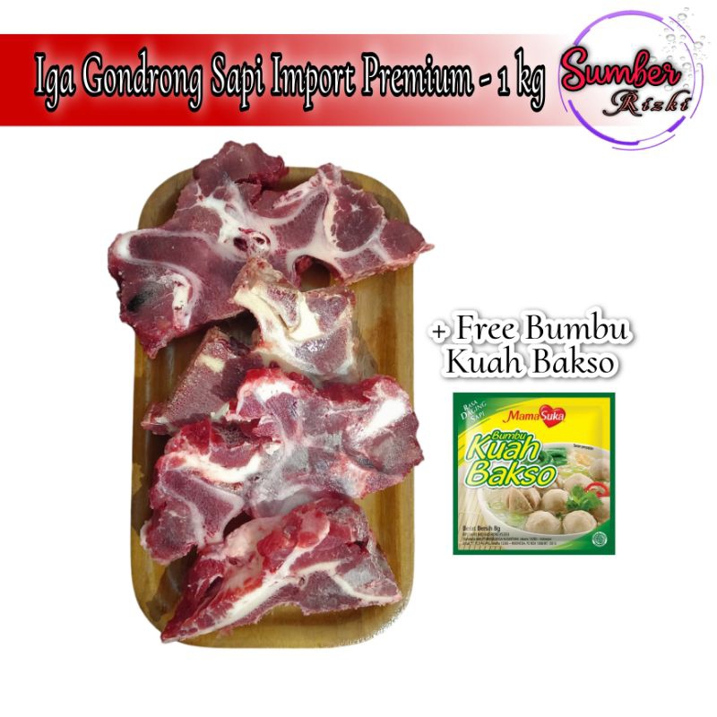 

Iga Gondrong Sapi Impor Frozen PREMIUM 1KG
