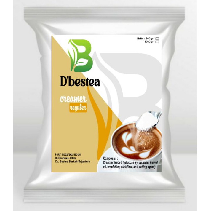 

GROSIR Creamer Reguler Bubuk minuman 1 Kg krimer powder drink