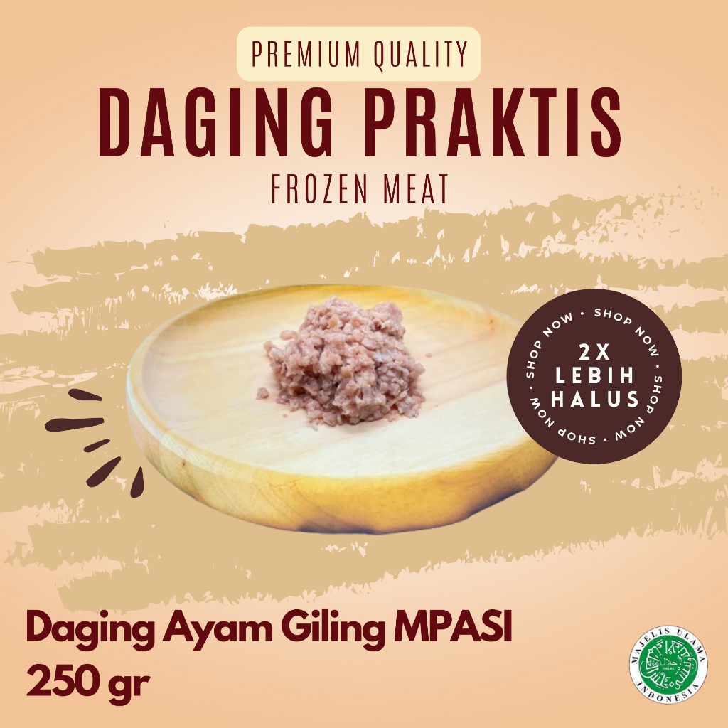 

Daging Ayam Giling MPASI 250 gr