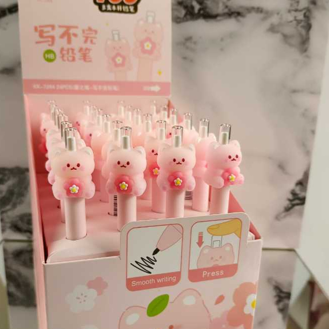 

Pensil Eternal Premium Cat In Bloom / Pensil Terbaru Tanpa Isi Tanpa Rautan/ Karakter Lucu 3D