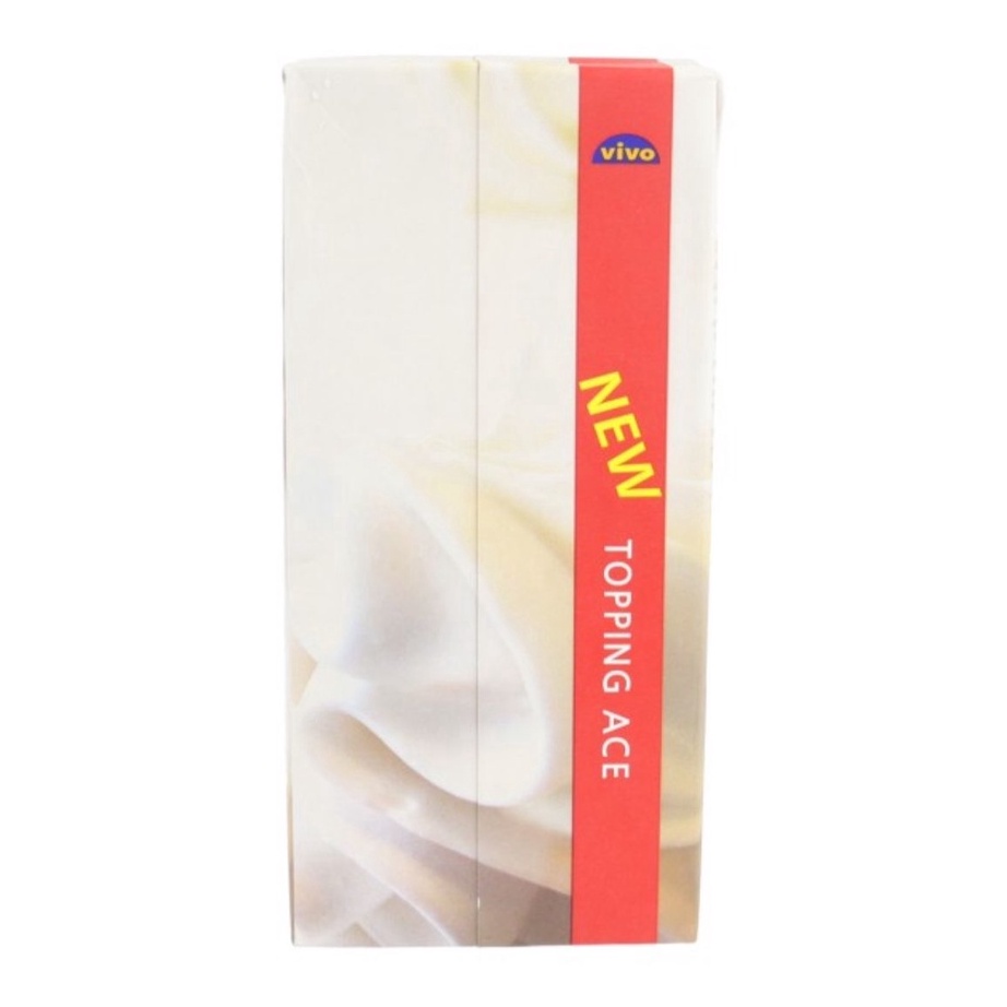 

Penjualan TerbaikCOD Vivo Topping Ace Whipping Cream 1Ltr 11gr Topping Gosend Grab