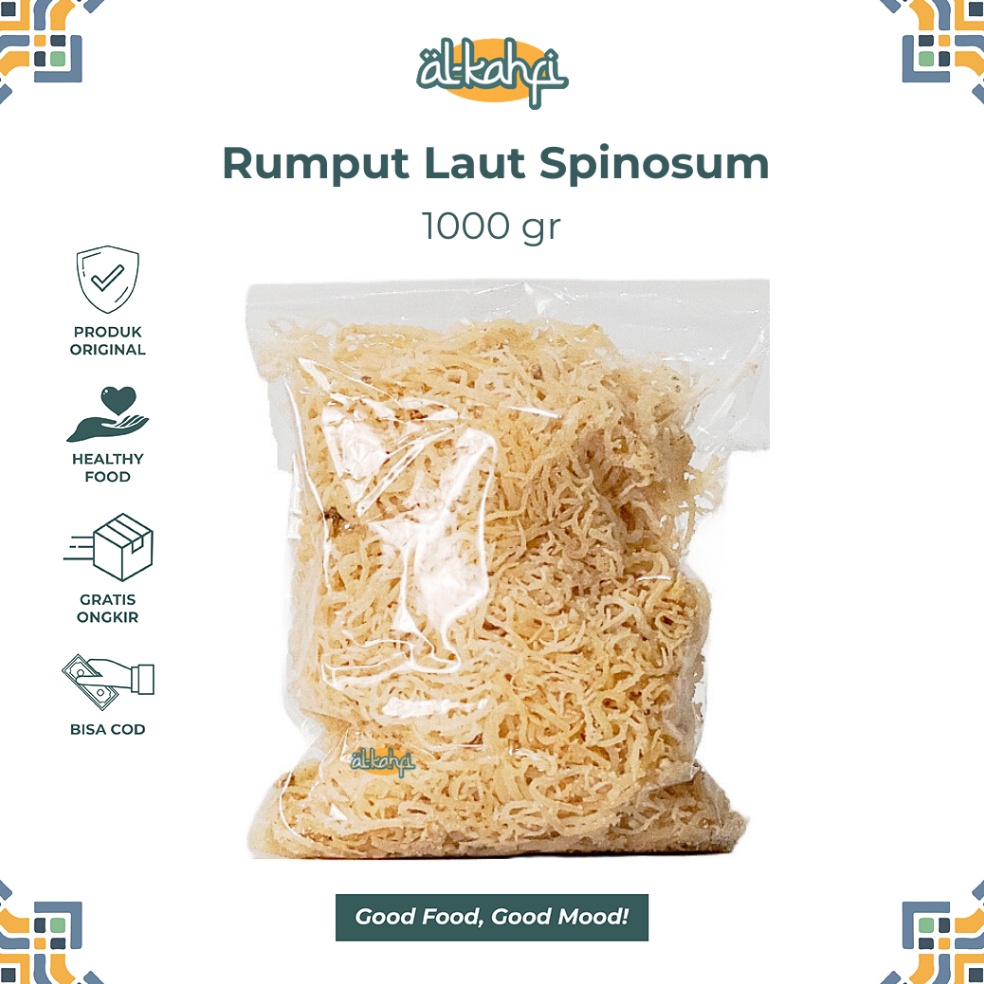 

PROMO ALE Rumput Laut 1 Kg Kering Spinosum Kenyal Original Halal