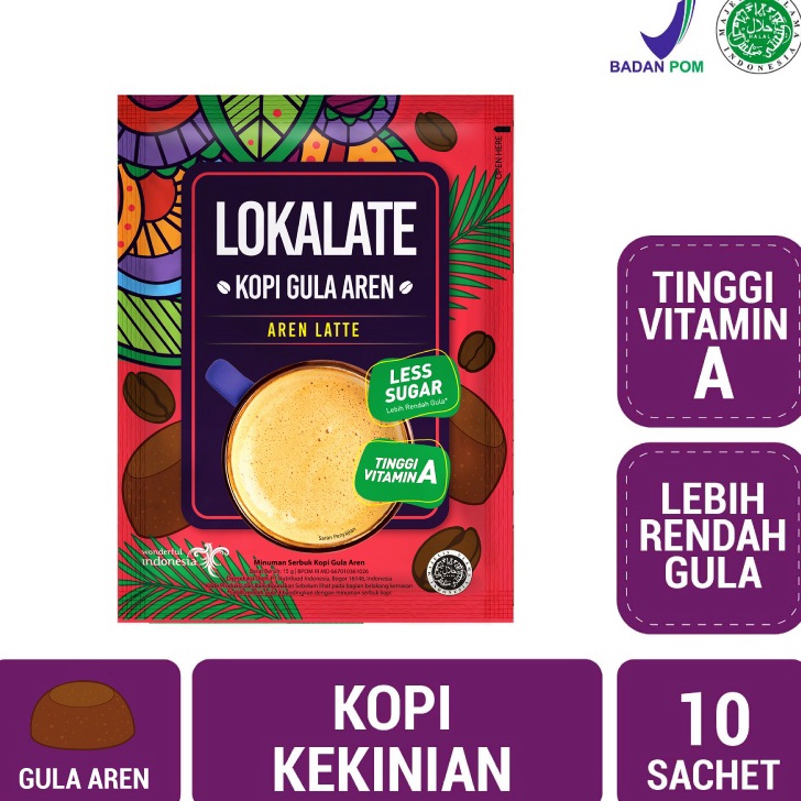 

Terbaru Lokalate Kopi Gula Aren 1 Sachet Tinggi Vitamin A Lebih Rendah Gula