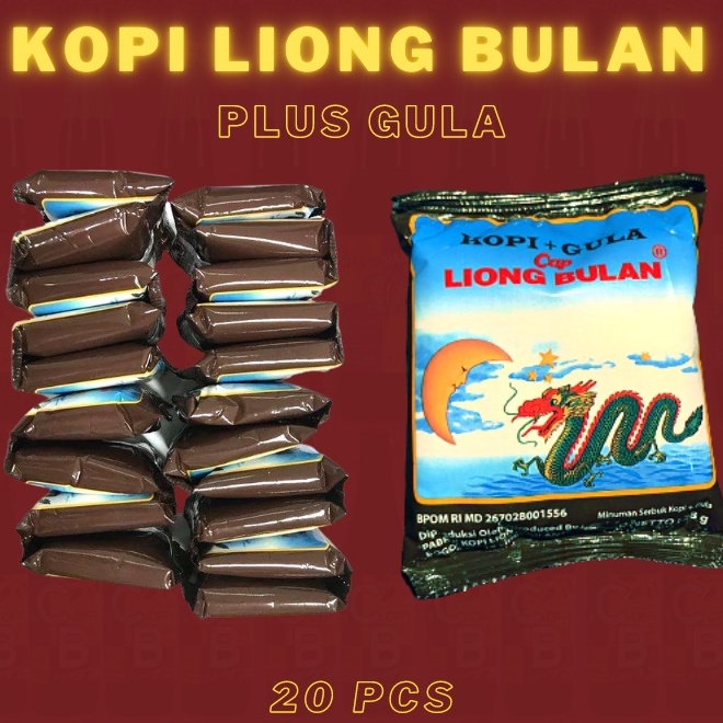 

C6369 LIONG Kopi Liong Plus Gula 2 Sachet Khas Bogor