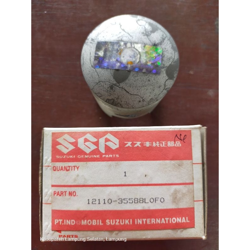 12110-35588L0F0 SGP Original Suzuki RC100 RC 100 RC Bravo Tornado GX Oversize STD Piston Only Seher 