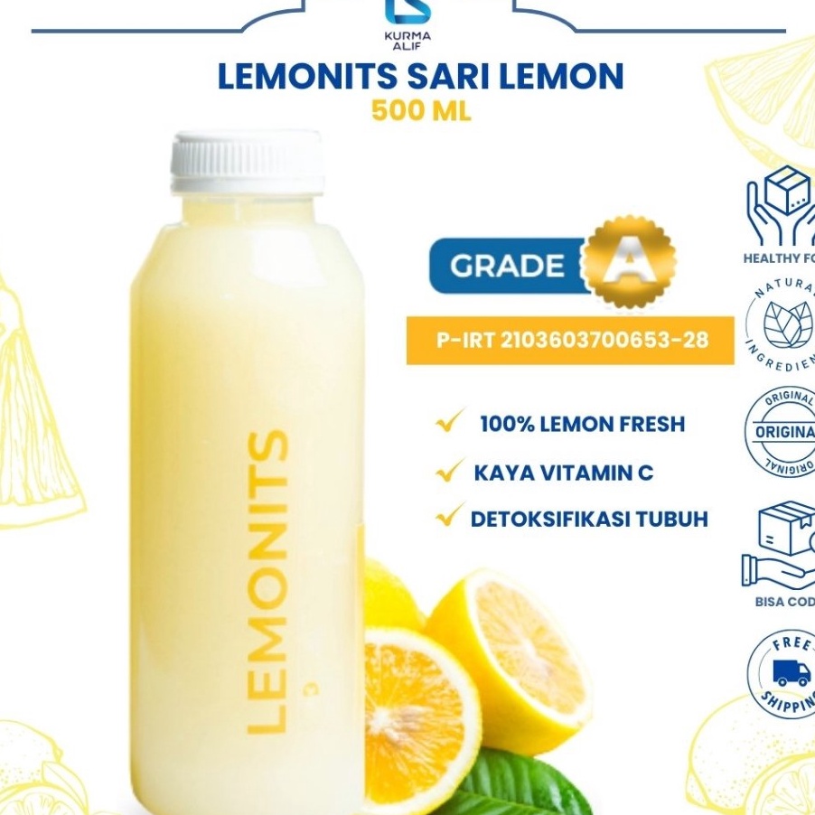 

Dijamin Ori Sari Lemon Asli Lemonits 5 ml Original Minuman Diet Alami Detox Sehat