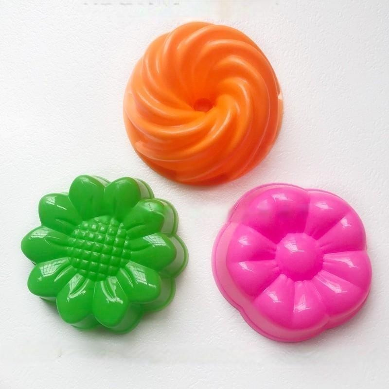 Cetakan Kue Agar Jelly Ulir Plastik Puding Kue Putu Ayu Motif Sakura Mawar Twister / Cetakan Nasi Be