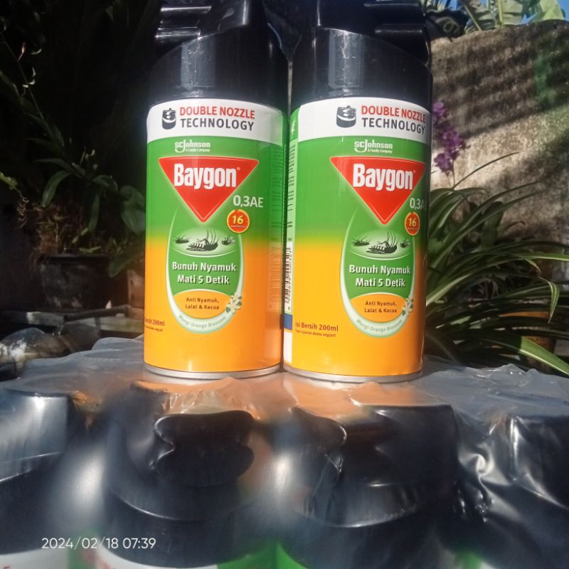 baygon spray 200 ml