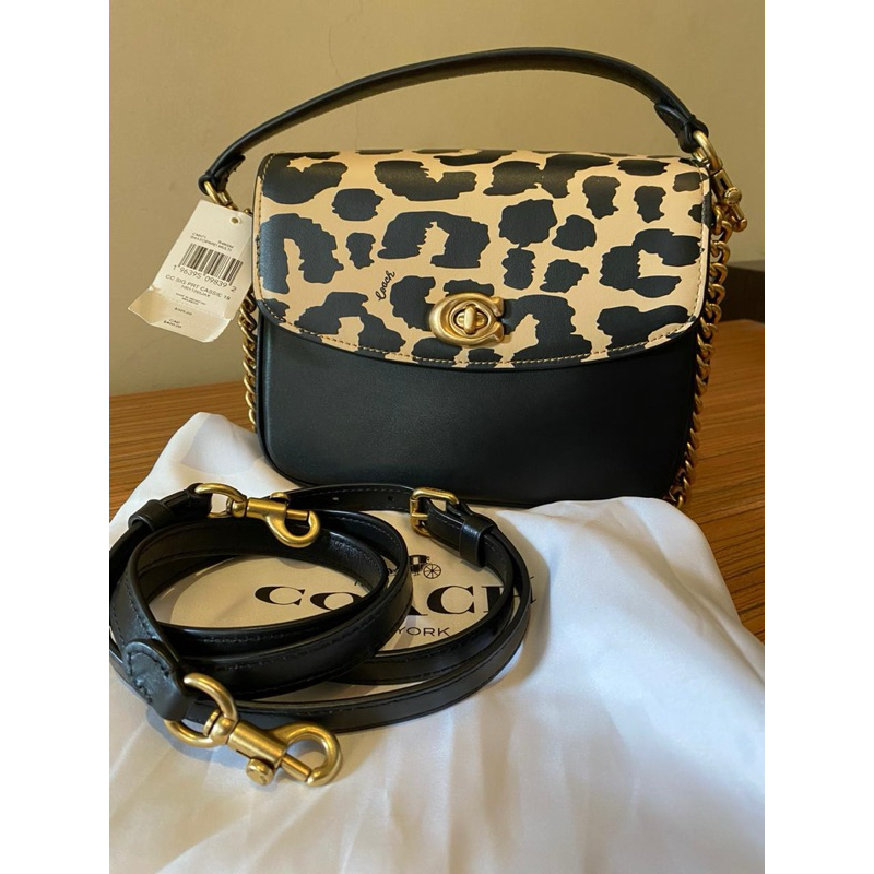NWT Coach Cassie 19 Leopard (Retail/Butik)