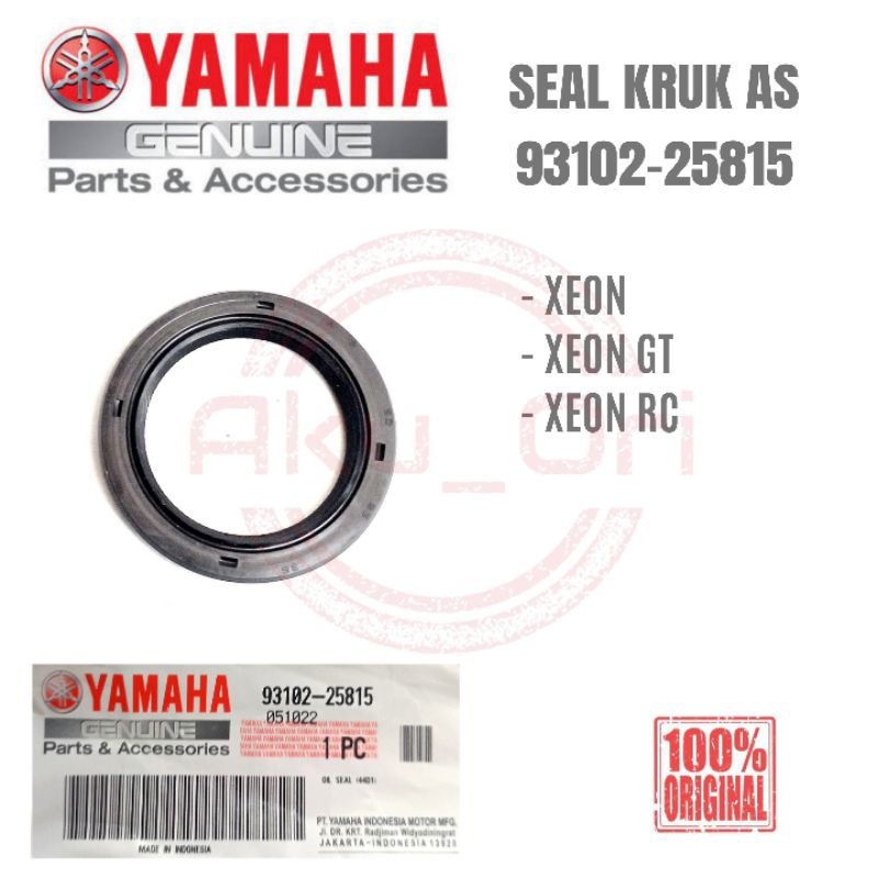 SEAL KRUK AS XEON KIRI 93102-25815 YGP sil kruk as xeon rc