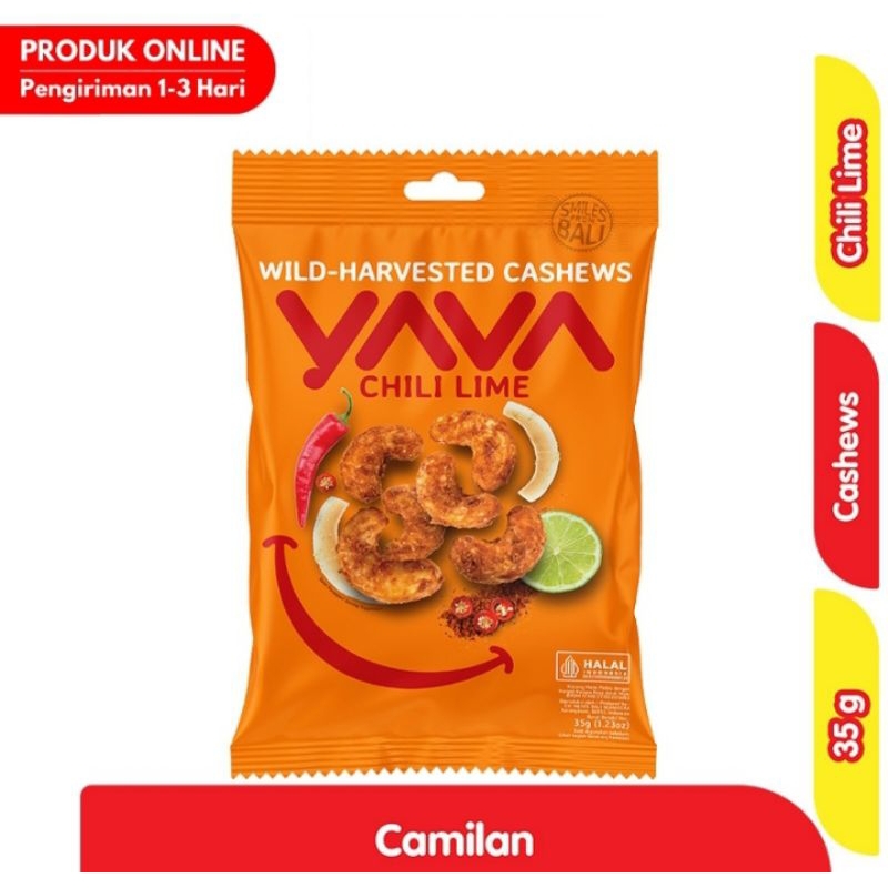 

YAVA Cashew Chili Lime 35 g