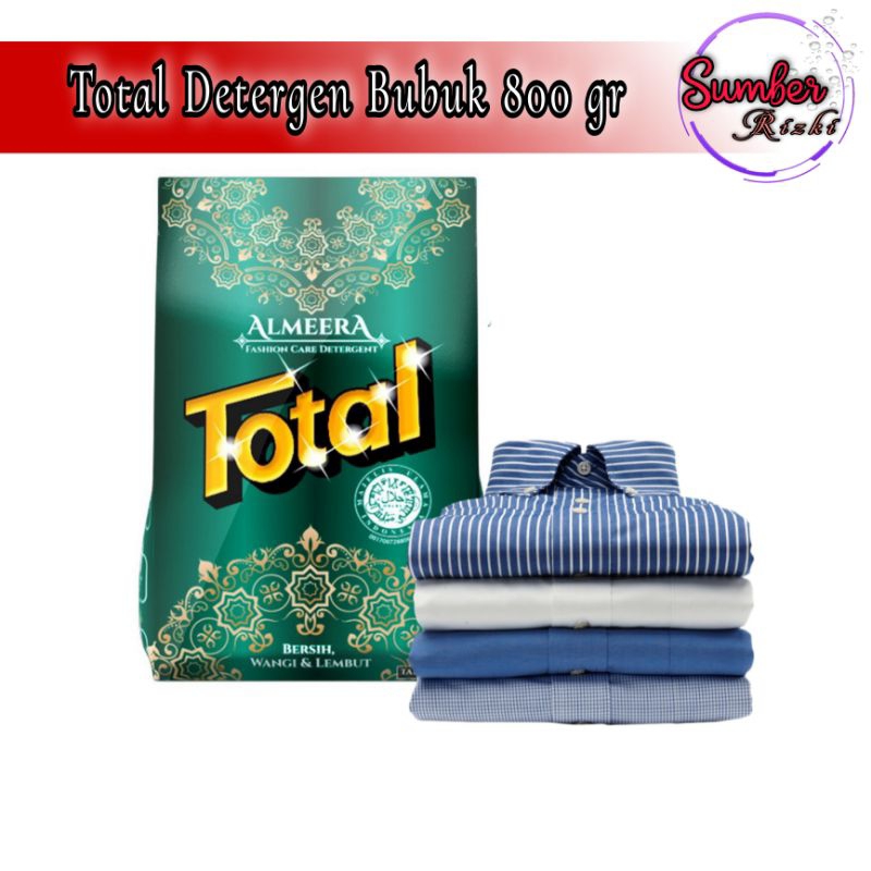 Deterjen Bubuk Total Almeera 800g