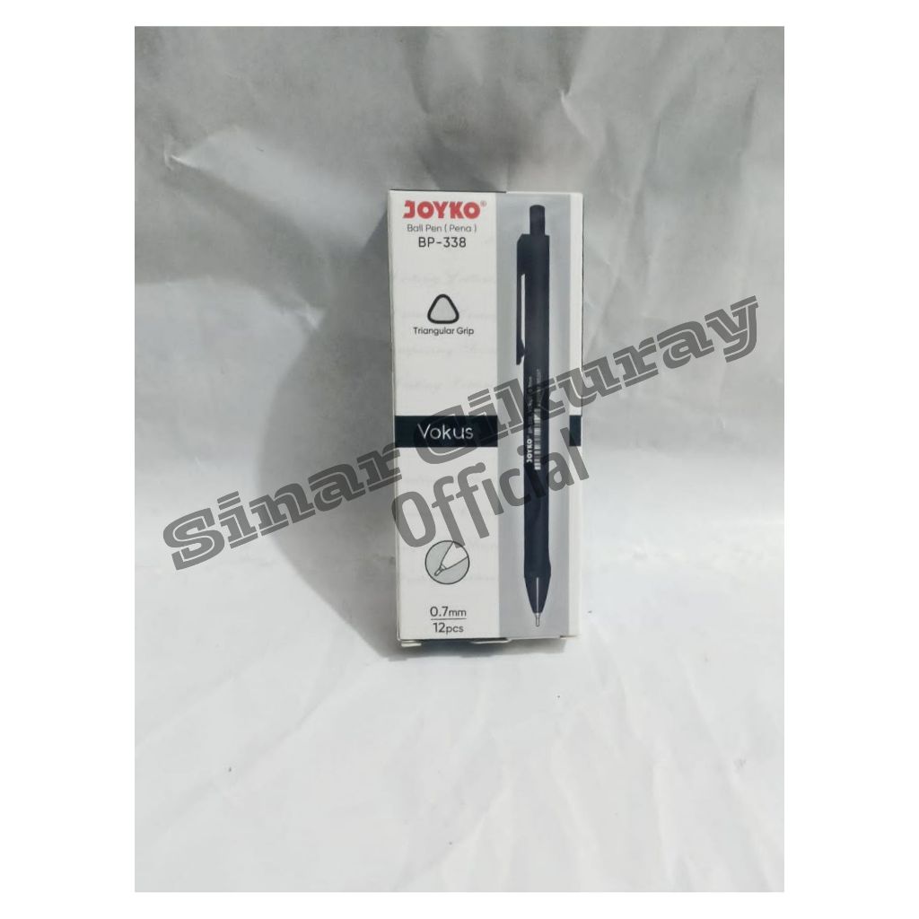 

PULPEN JOYKO BP-338 FOKUS 1 PAK ISI 12PCS