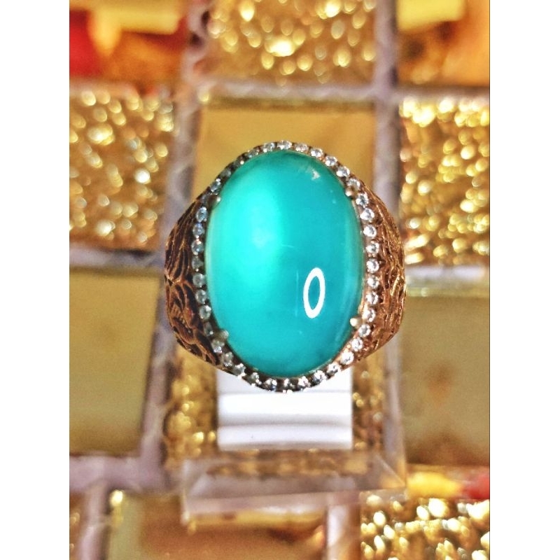 NATURAL BACAN CRYSTAL METALIC SUPER BERGIWANG TOP LUSTER