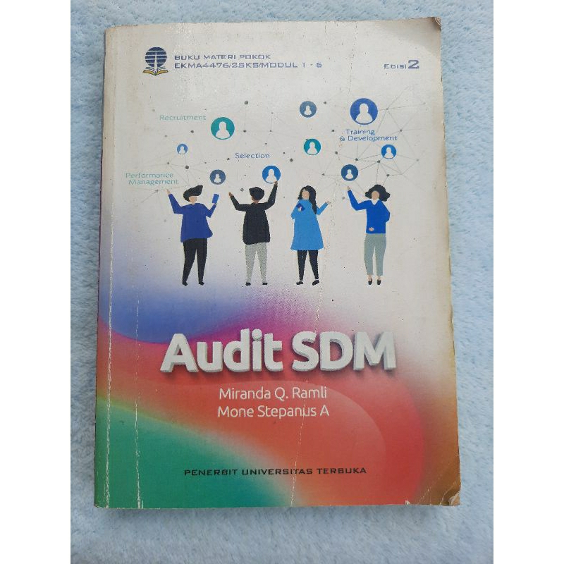 

Bahan Ajar /Modul UT second matakuliah AUDIT SDM EKMA4476 edisi 2