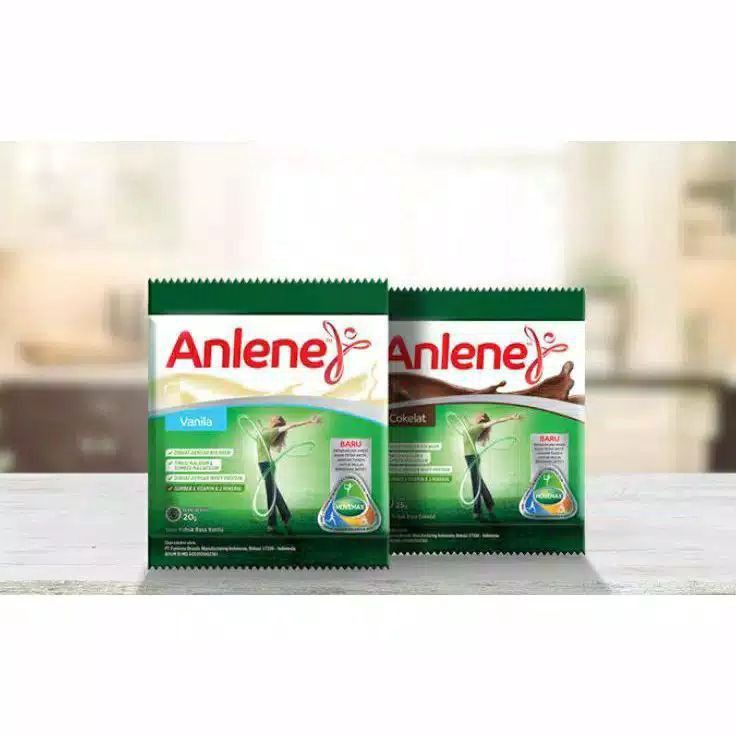 

Stok terbaru Susu Anlene Actifit dan Gold Sachet Rasa Coklat 25gr dan Vanila 2gr 1 renceng