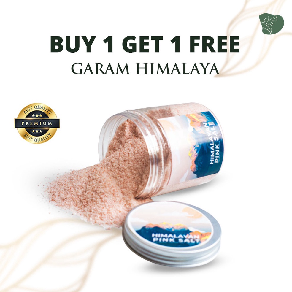 

Promo Garam Himalaya Original Natural Pink Salt Premium Himalayan Salt asli Natural Himsalt Garam Merah