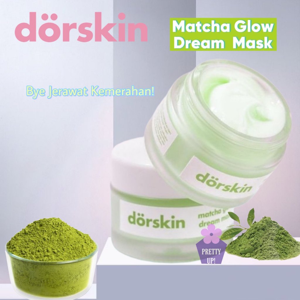 Dorskin Matcha Glow Dream Sleeping Mask