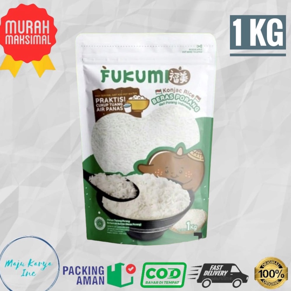 

Jangan Sampai Kehabisan FUKUMI BERAS PORANG POUCH 1KG