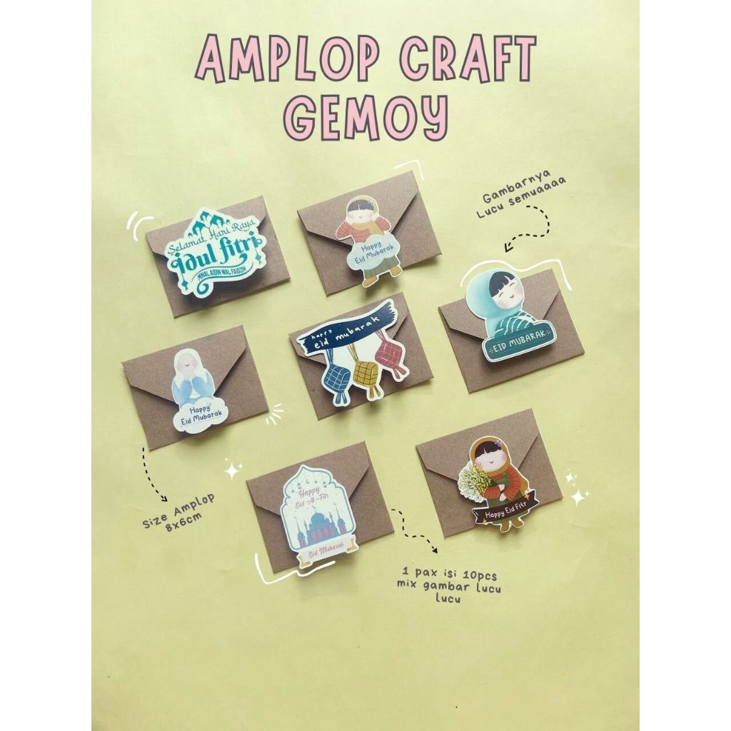 

Amplop Lebaran 2024 Angpau | Amplop Idul Fitri | Amplop Lucu | Amplop Craft