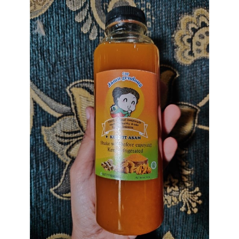 

Jamu Kunyit asem 500ml