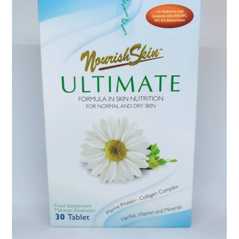 Nourish Skin Ultimate USA isi 30 kapsul original