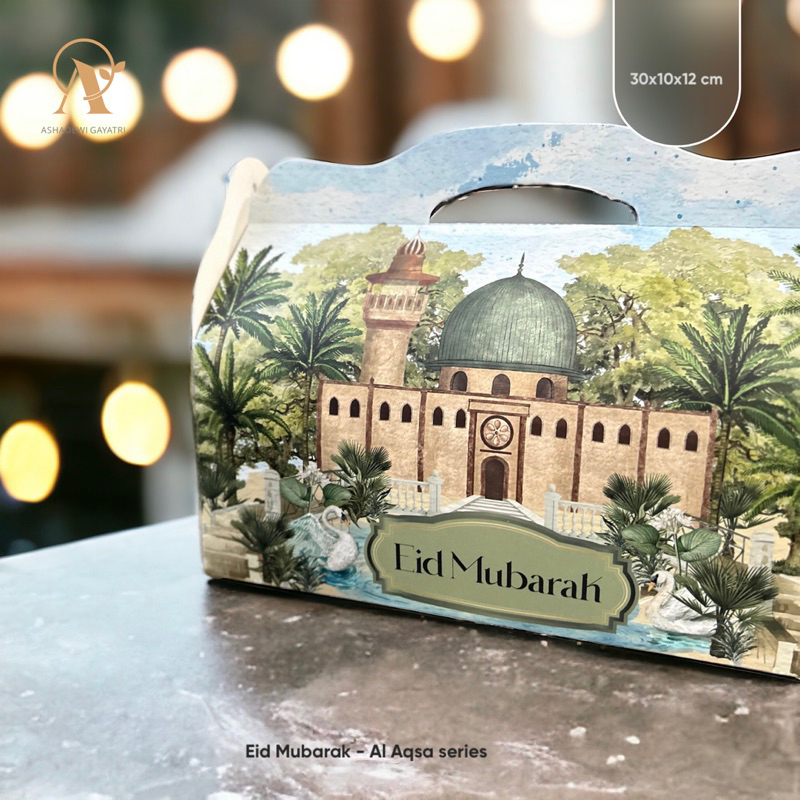 

Ashadewi Gayatri - Gable Box : 30x10x12cm / Al-Aqsa