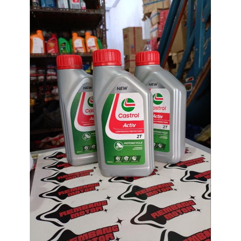 N OLI CASTROL 2T ORIGINAL OLI CASTROL 2T LOW SMOKE