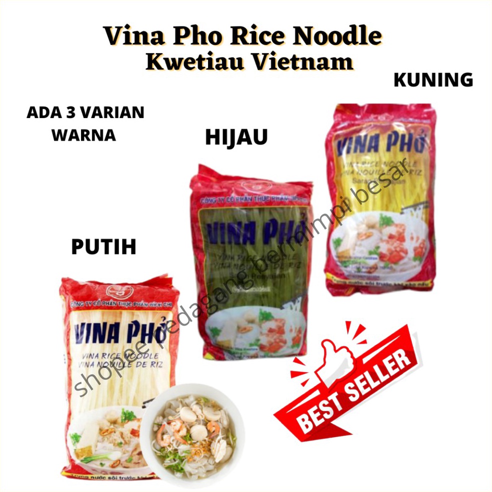 

MURAH LEBAY Vina Pho Rice Noodle Kwetiau Vietnam Mie Beras