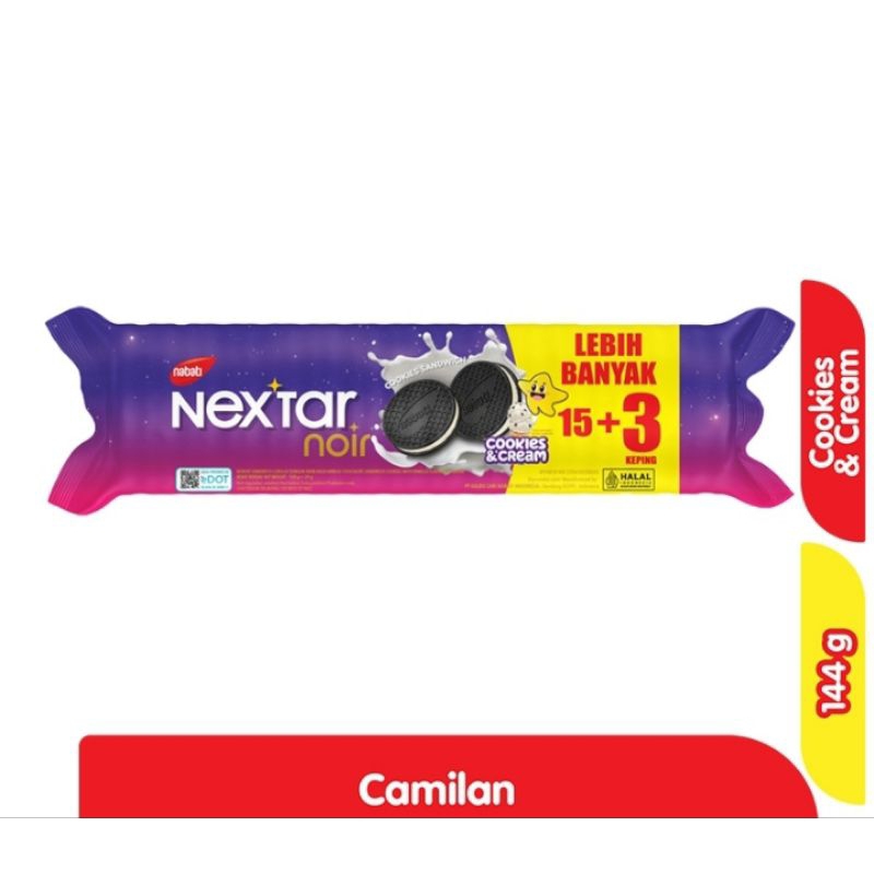 

Nextar Noir Cookies Cream 144 g