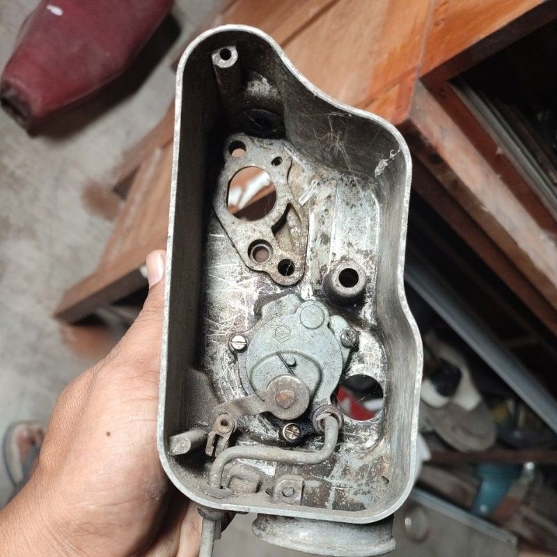 mangkok karbu karburator vespa Excel original copotan