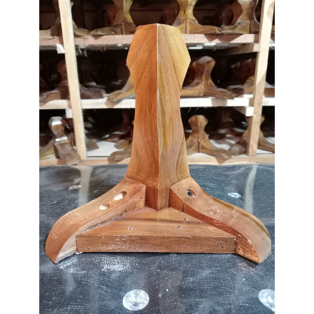 Kaki Kambing Sofa Kayu Jati 20x15 Tipe B