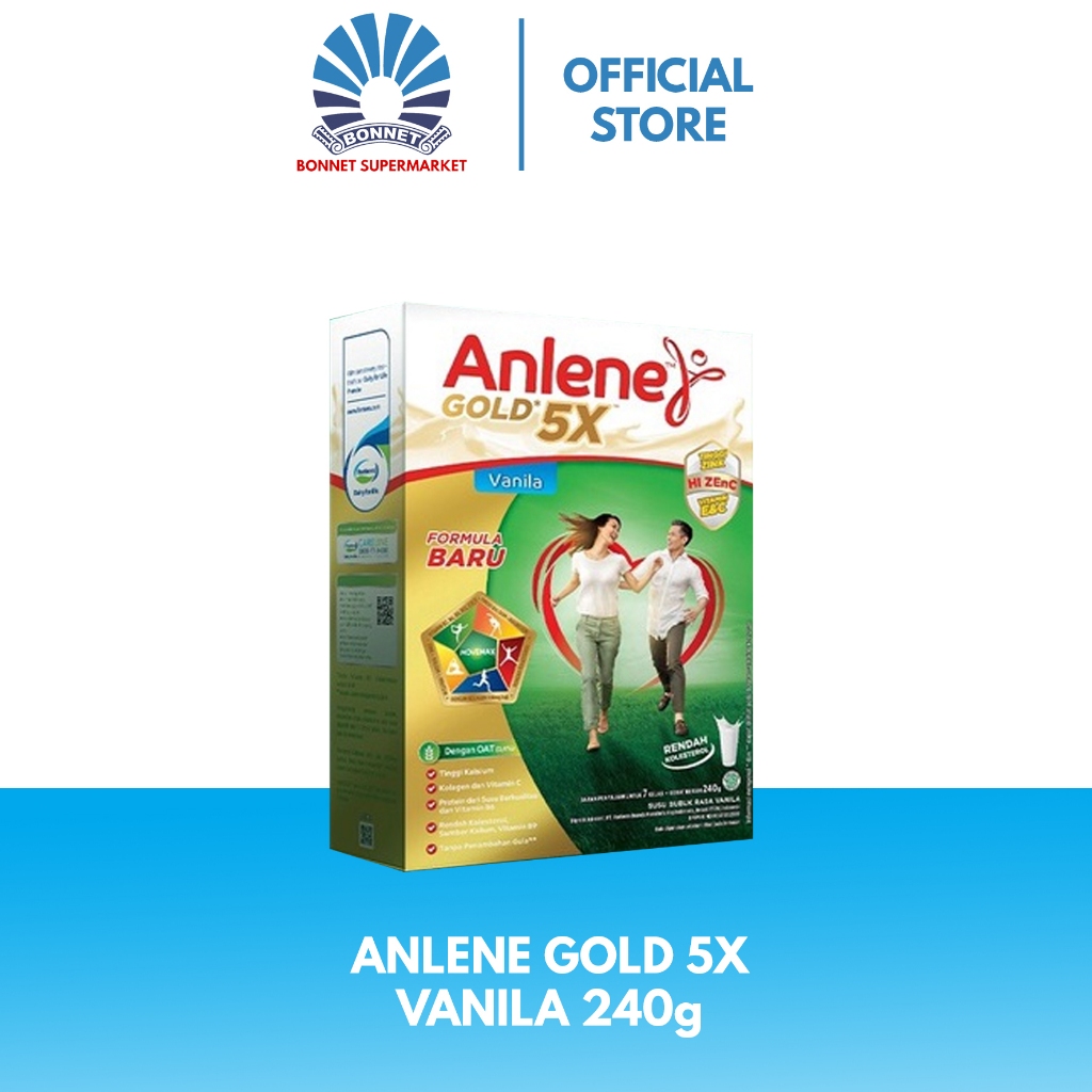 

Anlene Gold 5X Vanilla 240gr 9415007008040